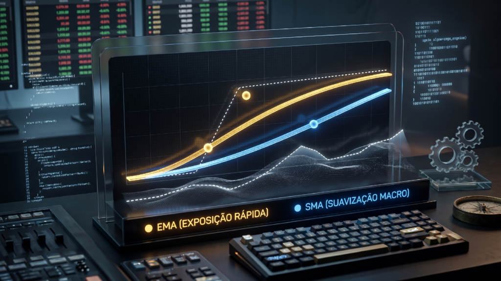 Diferença entre SMA e EMA
